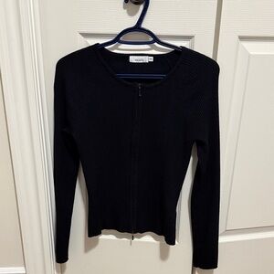 Ricki’s Black Zip-Up Sweater